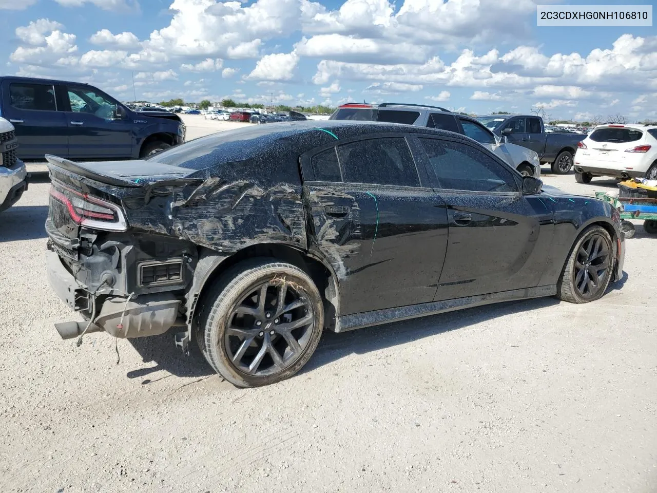 2022 Dodge Charger Gt VIN: 2C3CDXHG0NH106810 Lot: 69647774