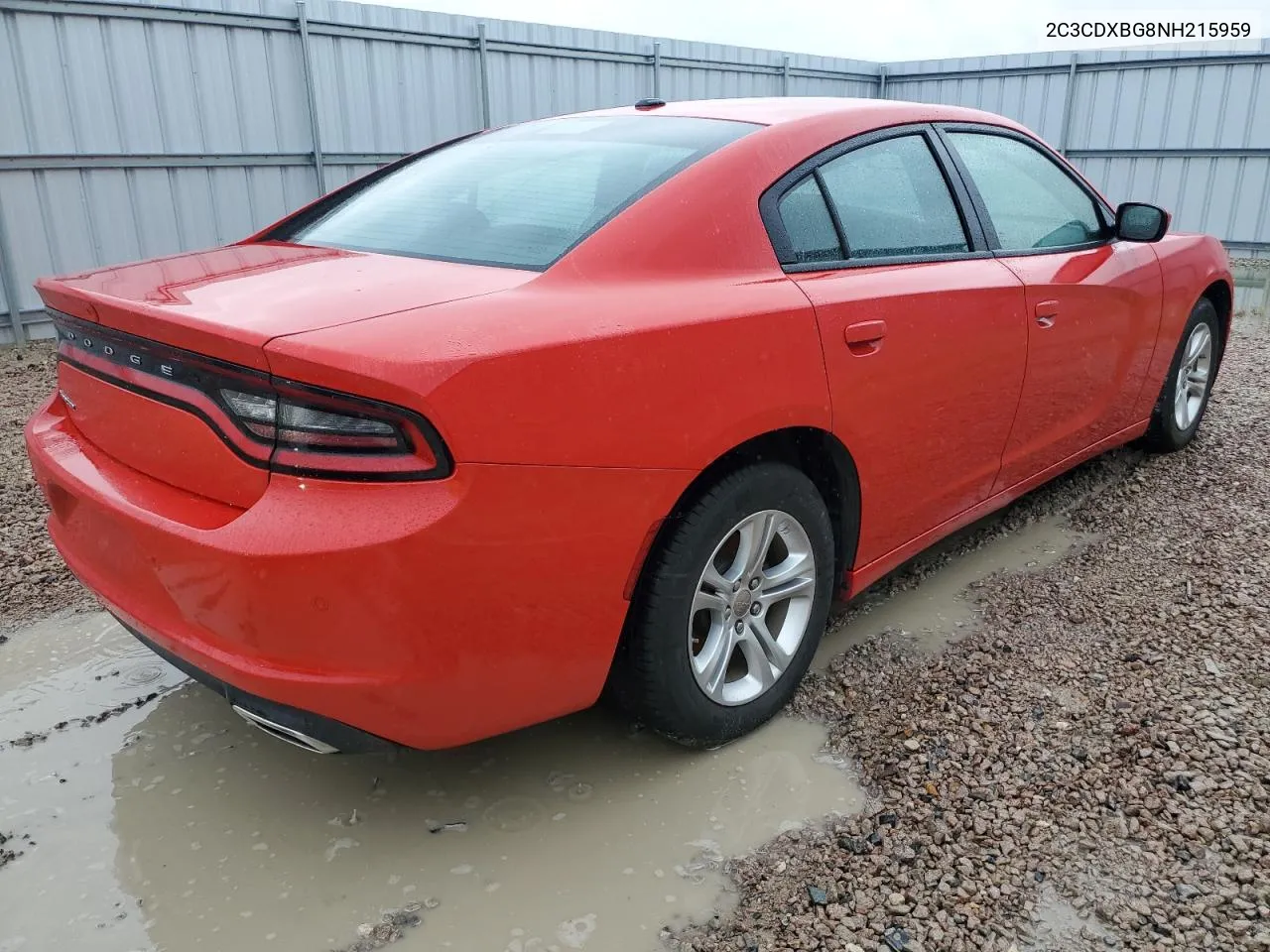 2022 Dodge Charger Sxt VIN: 2C3CDXBG8NH215959 Lot: 69682084