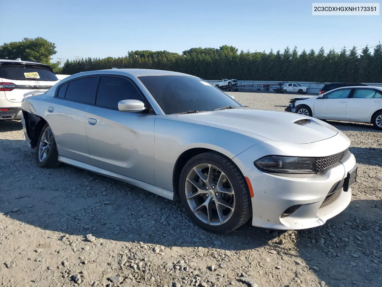 2022 Dodge Charger Gt VIN: 2C3CDXHGXNH173351 Lot: 70045764