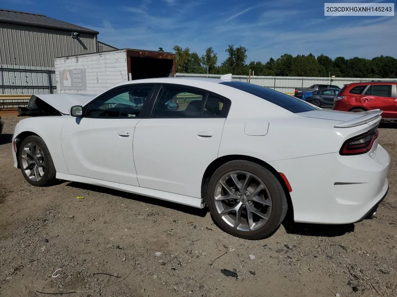 2022 Dodge Charger Gt VIN: 2C3CDXHGXNH145243 Lot: 70230244