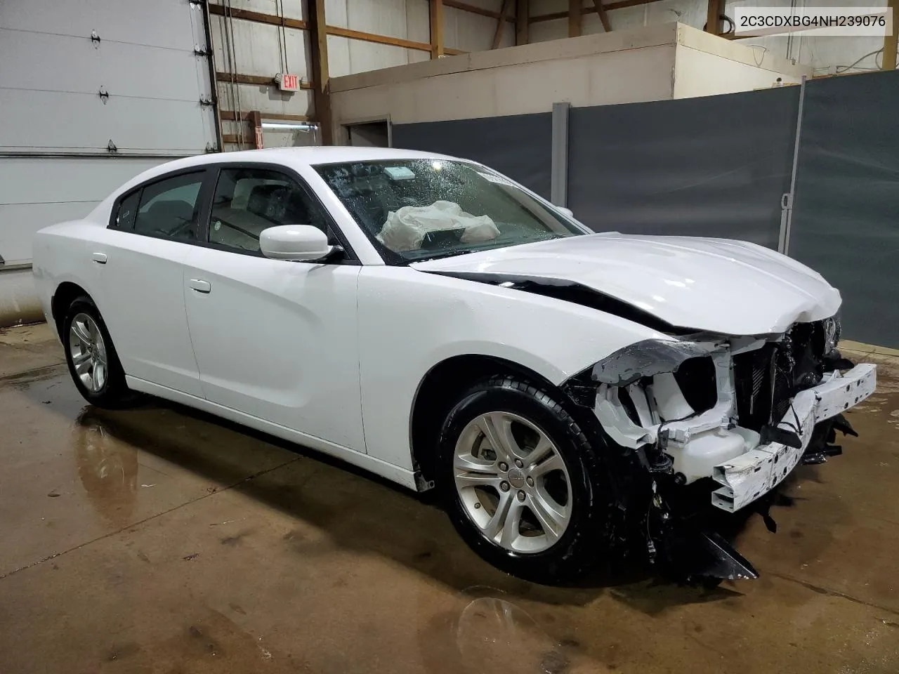 2022 Dodge Charger Sxt VIN: 2C3CDXBG4NH239076 Lot: 70296324