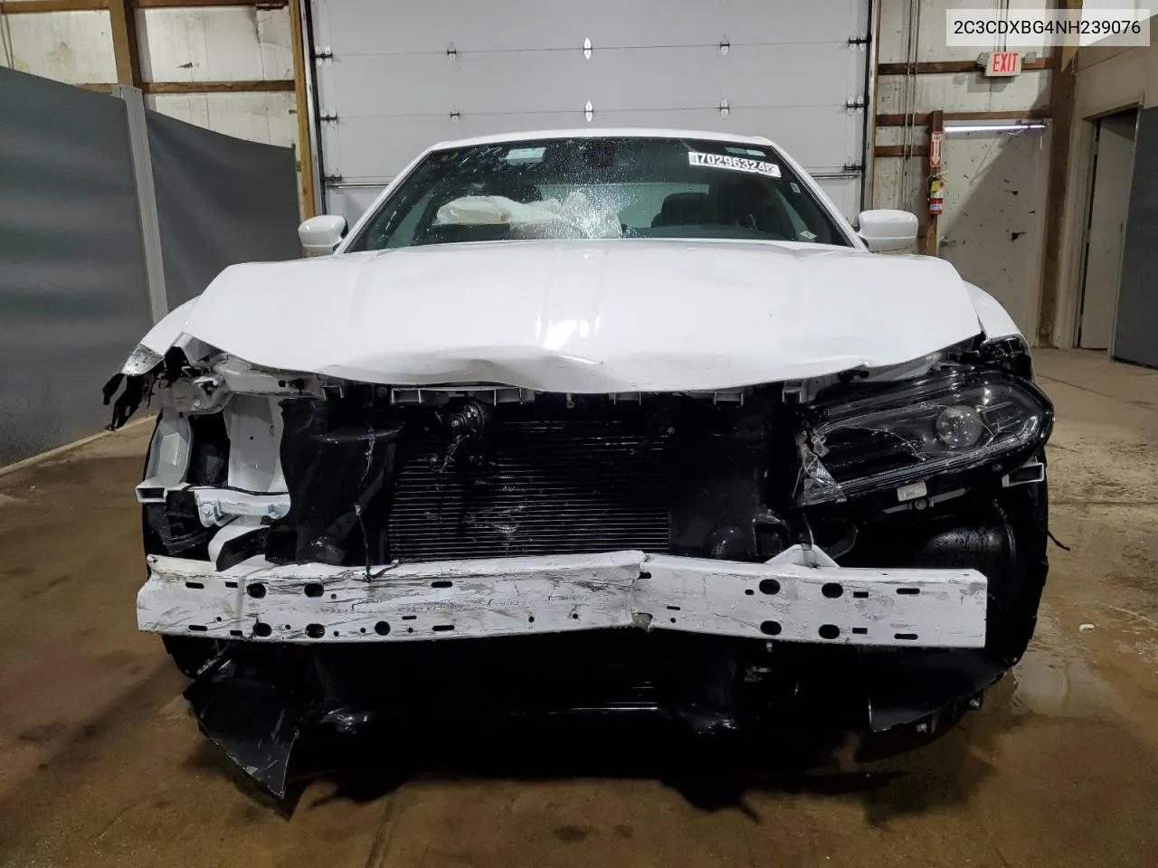 2022 Dodge Charger Sxt VIN: 2C3CDXBG4NH239076 Lot: 70296324