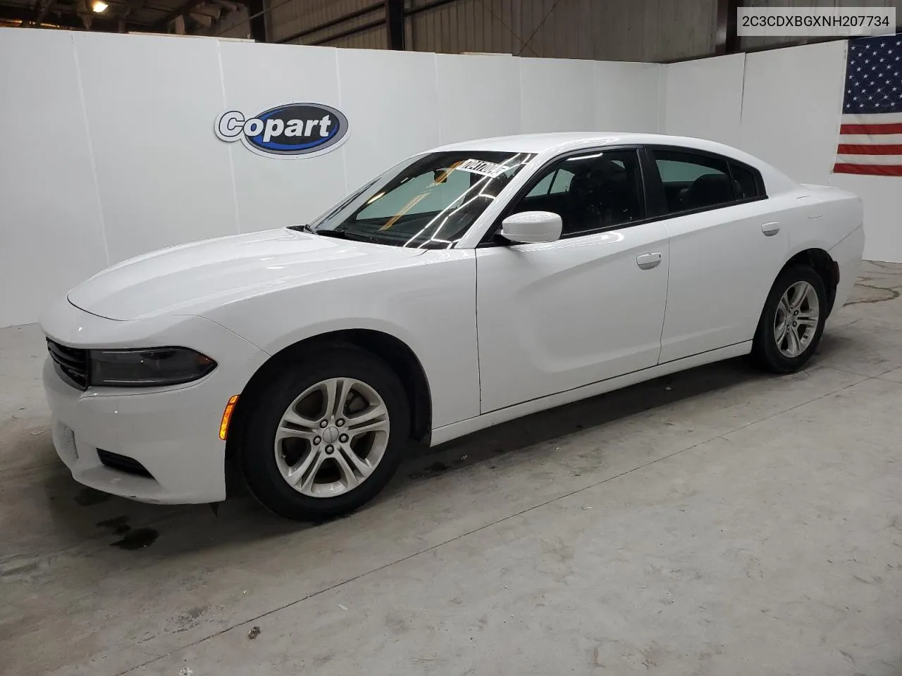 2022 Dodge Charger Sxt VIN: 2C3CDXBGXNH207734 Lot: 70417004