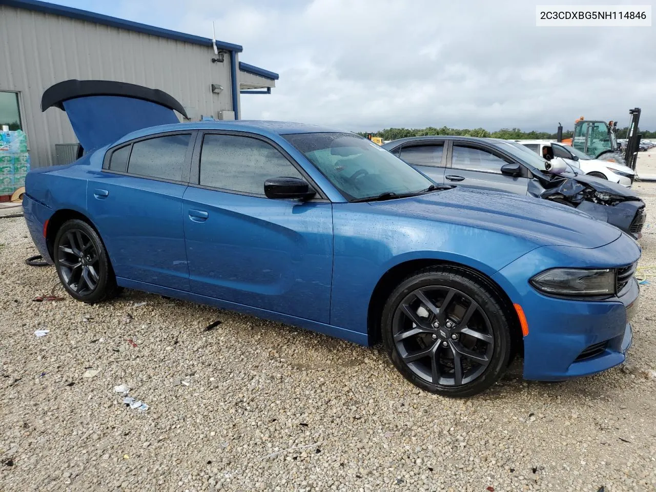 2022 Dodge Charger Sxt VIN: 2C3CDXBG5NH114846 Lot: 70646754