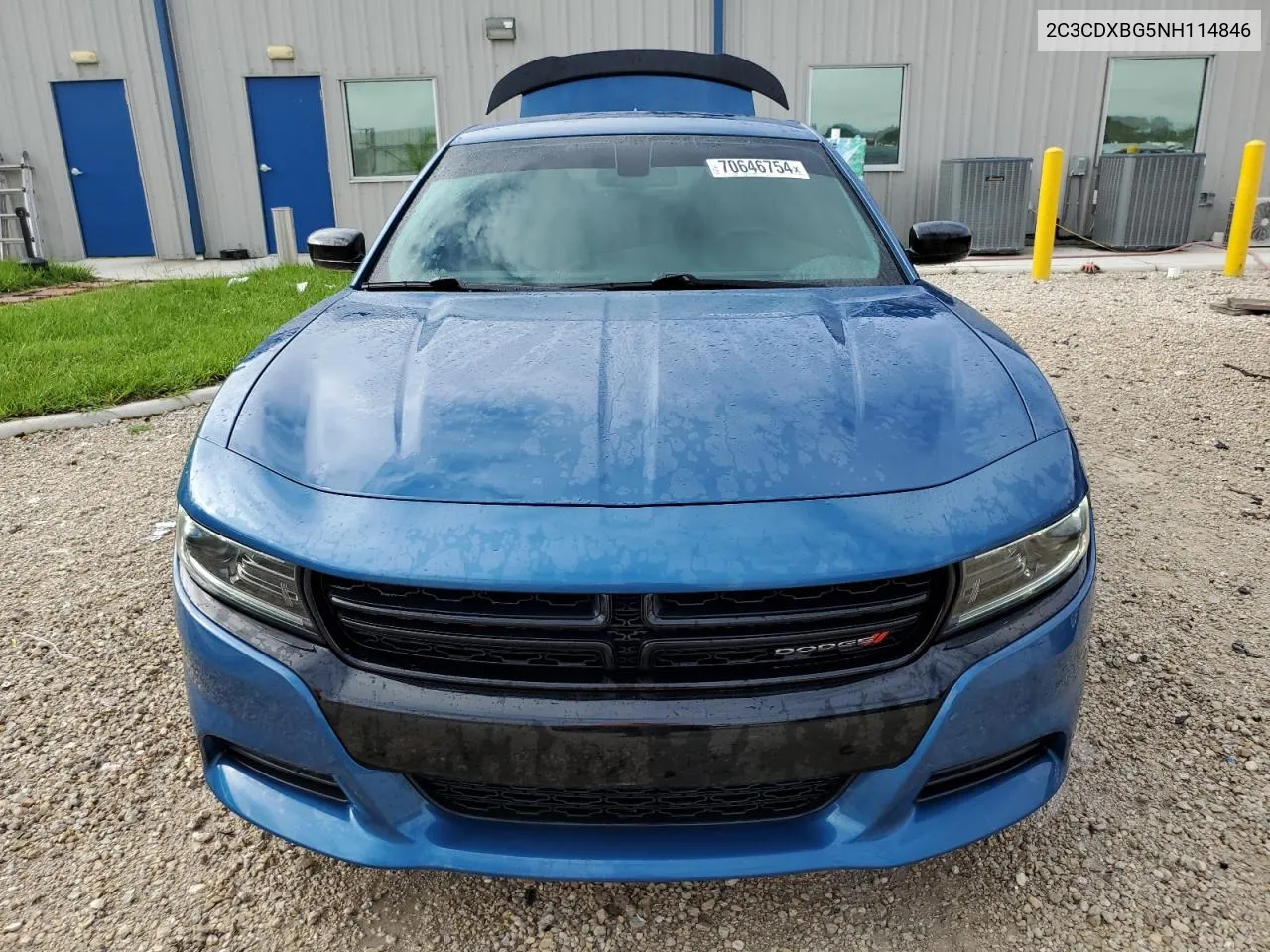 2022 Dodge Charger Sxt VIN: 2C3CDXBG5NH114846 Lot: 70646754