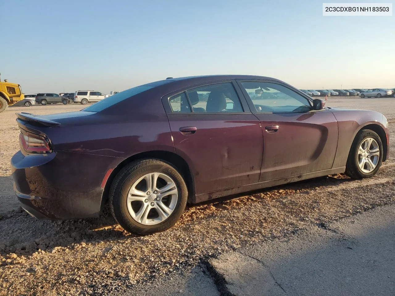 2022 Dodge Charger Sxt VIN: 2C3CDXBG1NH183503 Lot: 70655324