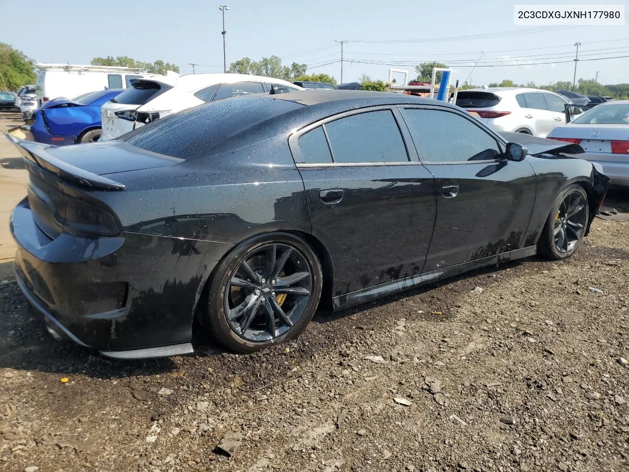 2022 Dodge Charger Scat Pack VIN: 2C3CDXGJXNH177980 Lot: 70691064