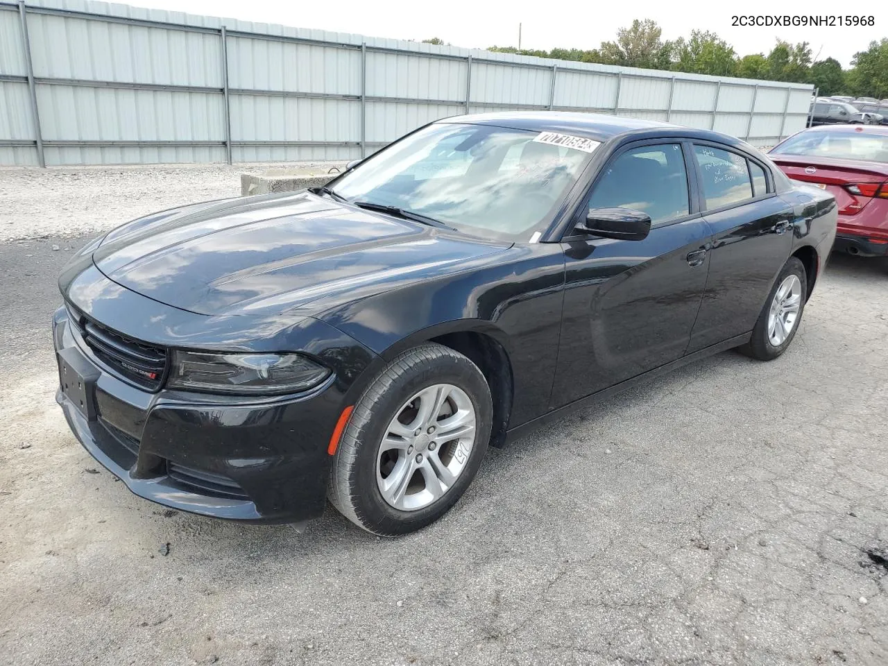 2022 Dodge Charger Sxt VIN: 2C3CDXBG9NH215968 Lot: 70710564