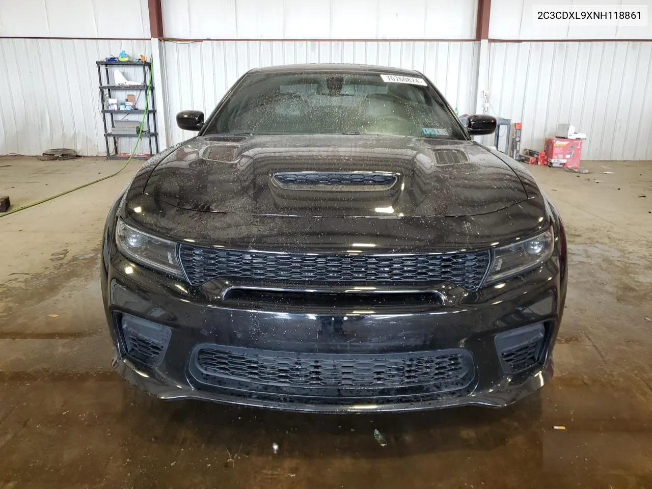 2022 Dodge Charger Srt Hellcat VIN: 2C3CDXL9XNH118861 Lot: 70760874