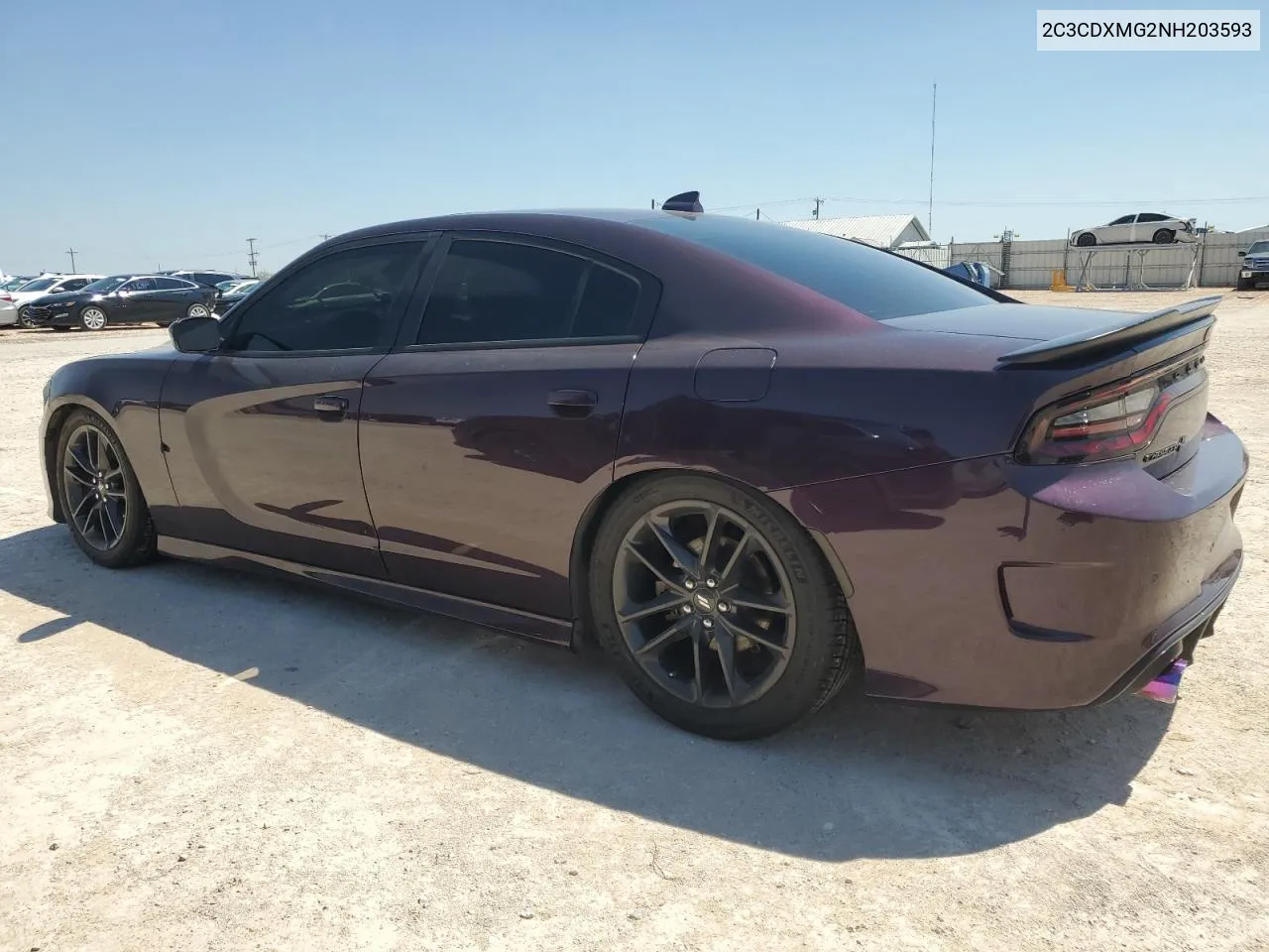 2022 Dodge Charger Gt VIN: 2C3CDXMG2NH203593 Lot: 70779534