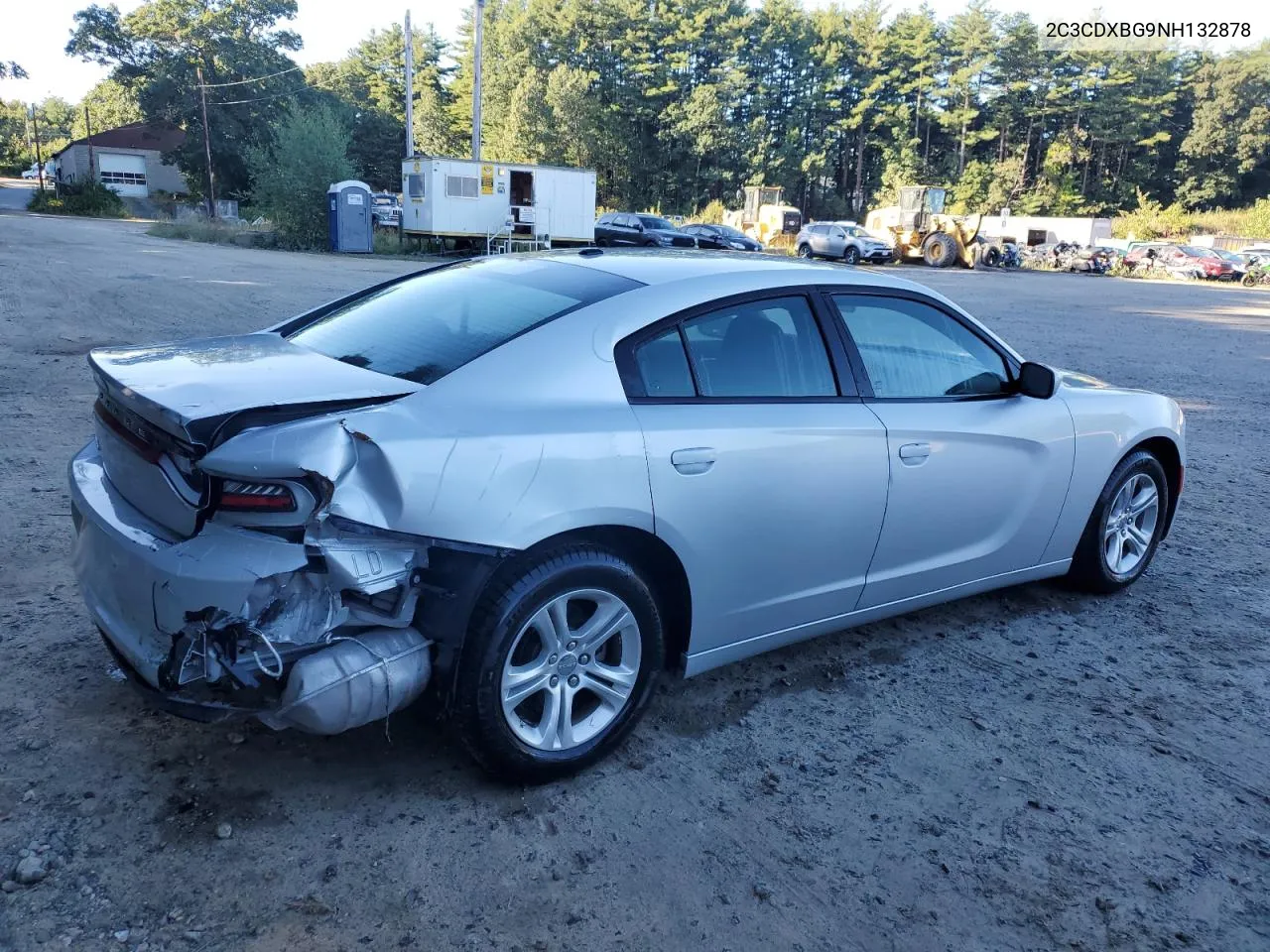 2022 Dodge Charger Sxt VIN: 2C3CDXBG9NH132878 Lot: 70802494