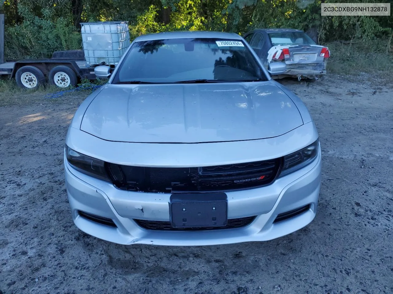 2022 Dodge Charger Sxt VIN: 2C3CDXBG9NH132878 Lot: 70802494