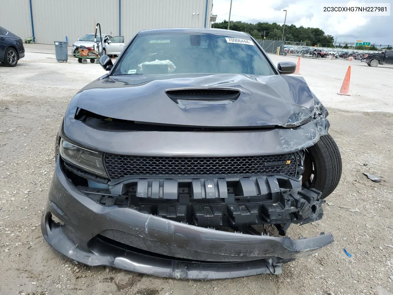 2022 Dodge Charger Gt VIN: 2C3CDXHG7NH227981 Lot: 70906444