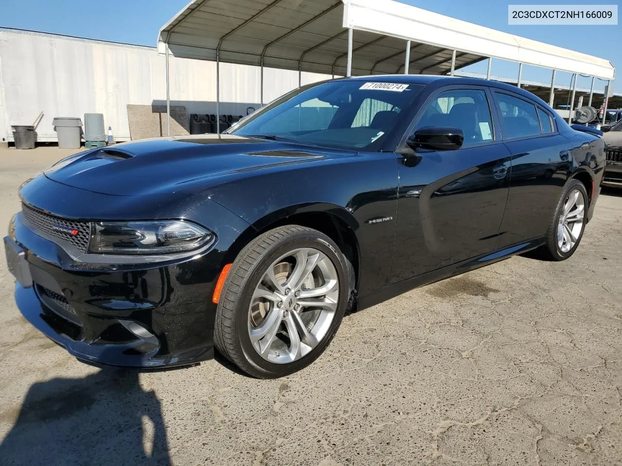 2022 Dodge Charger R/T VIN: 2C3CDXCT2NH166009 Lot: 71000274