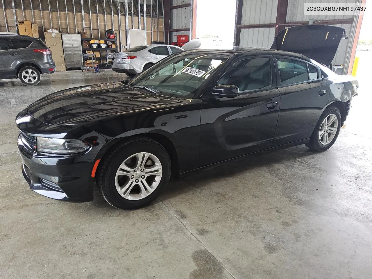 2022 Dodge Charger Sxt VIN: 2C3CDXBG7NH197437 Lot: 71076354