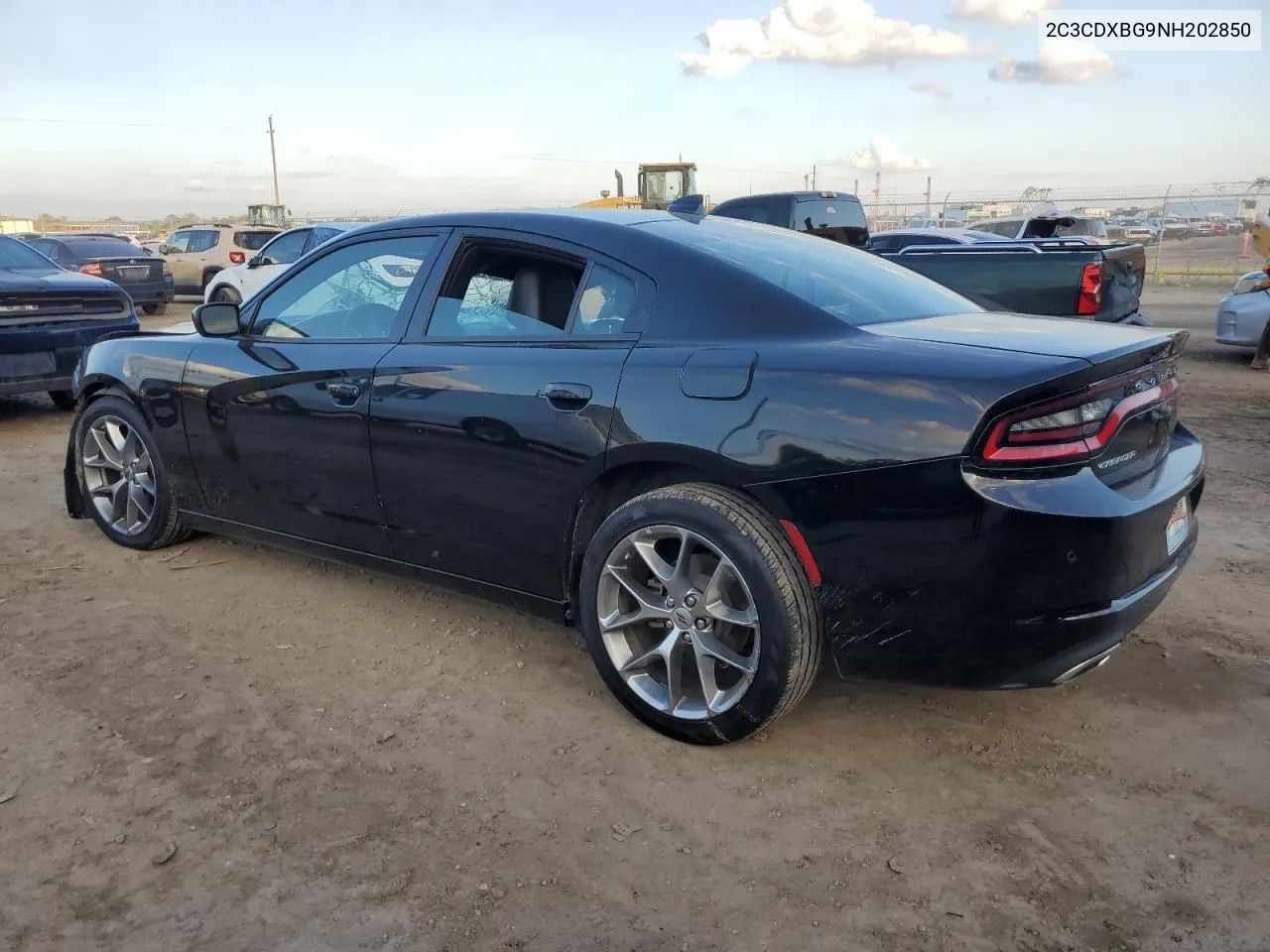 2022 Dodge Charger Sxt VIN: 2C3CDXBG9NH202850 Lot: 71105544