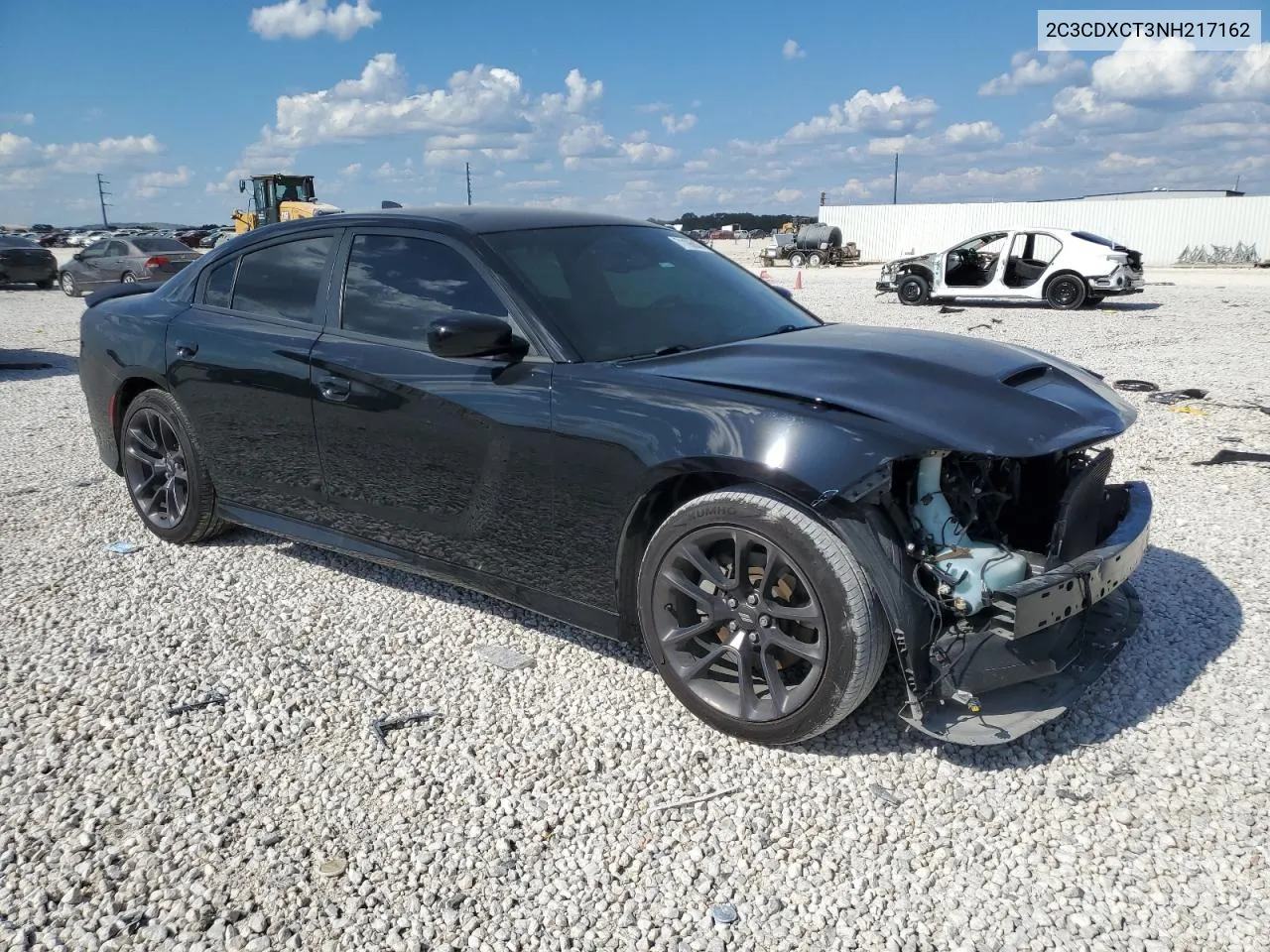 2022 Dodge Charger R/T VIN: 2C3CDXCT3NH217162 Lot: 71196804