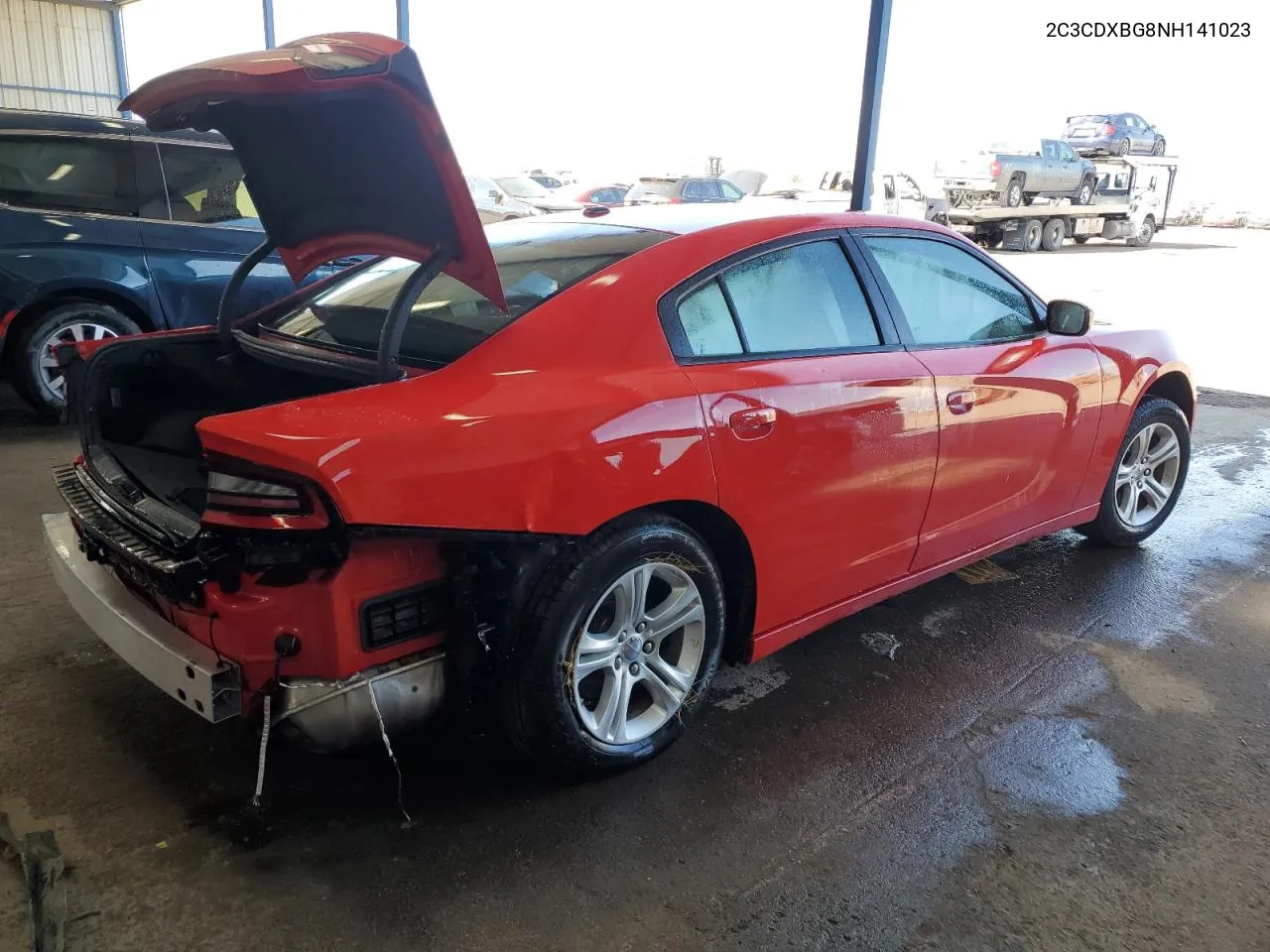 2022 Dodge Charger Sxt VIN: 2C3CDXBG8NH141023 Lot: 71202254