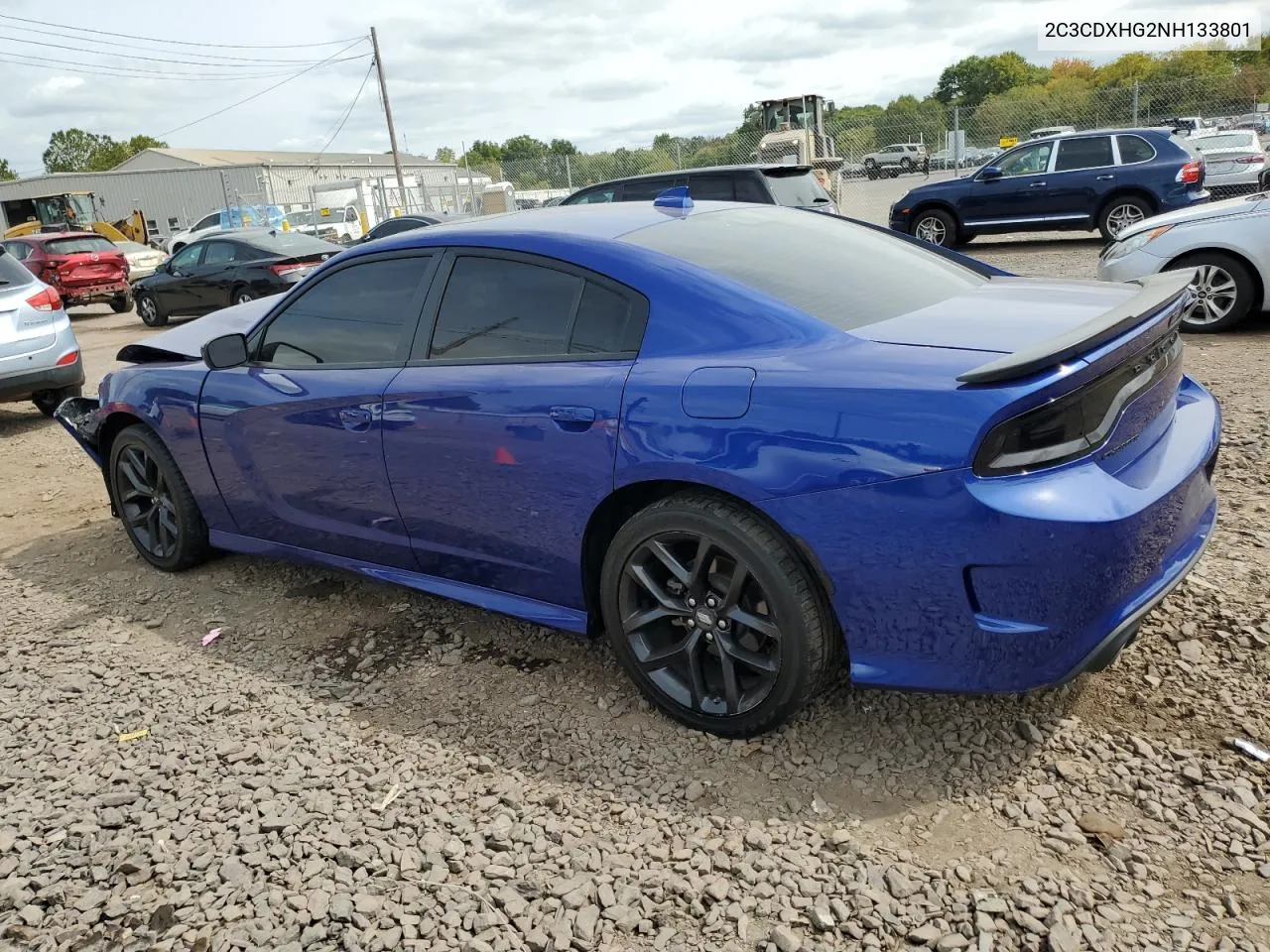 2022 Dodge Charger Gt VIN: 2C3CDXHG2NH133801 Lot: 71321974