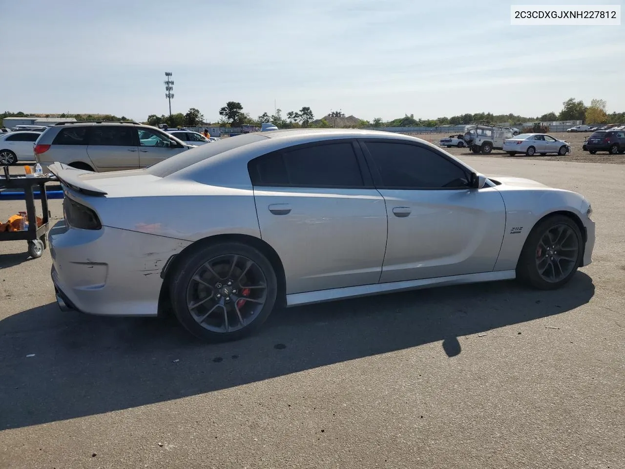 2022 Dodge Charger Scat Pack VIN: 2C3CDXGJXNH227812 Lot: 71527514