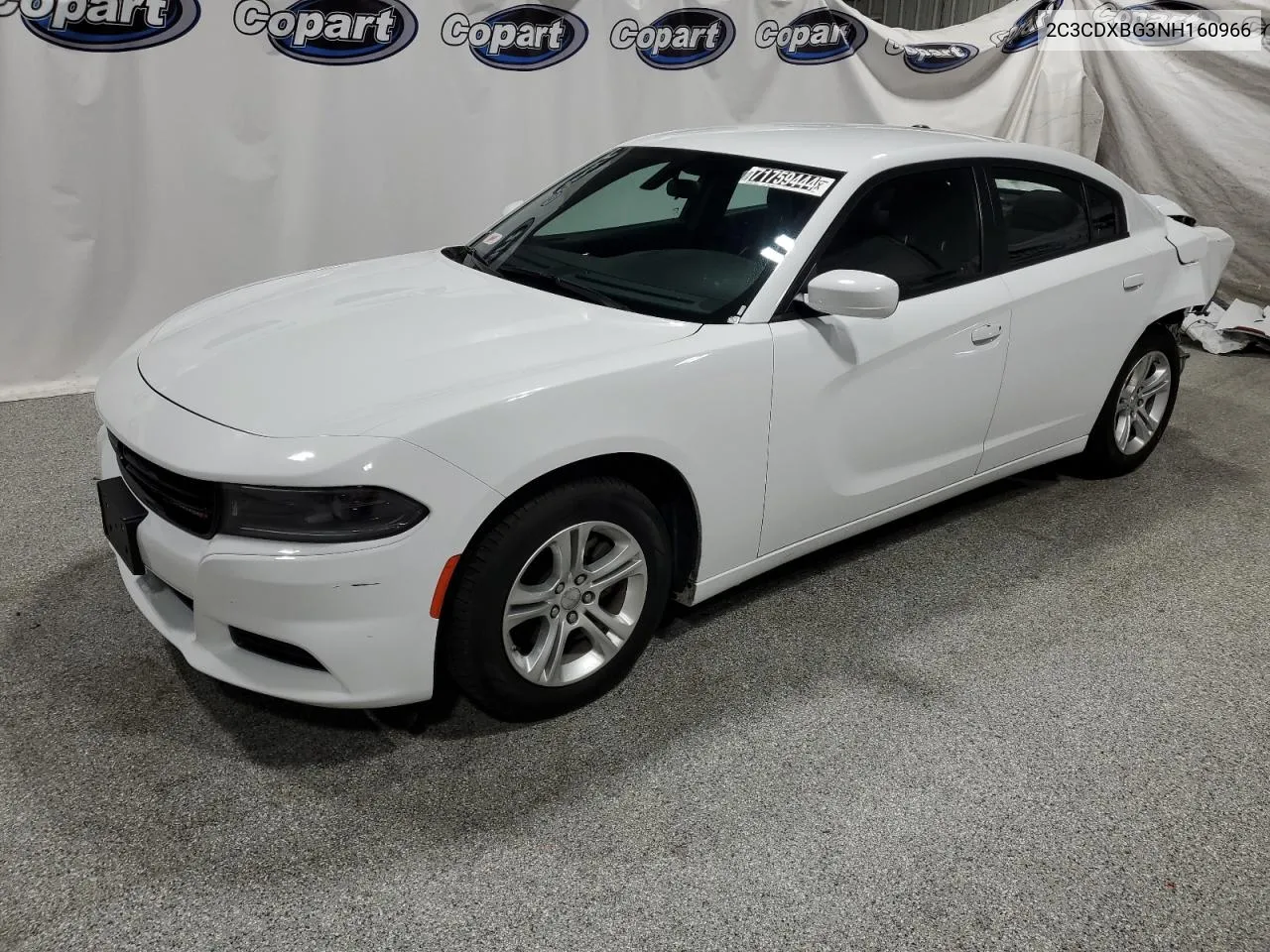 2022 Dodge Charger Sxt VIN: 2C3CDXBG3NH160966 Lot: 71759444