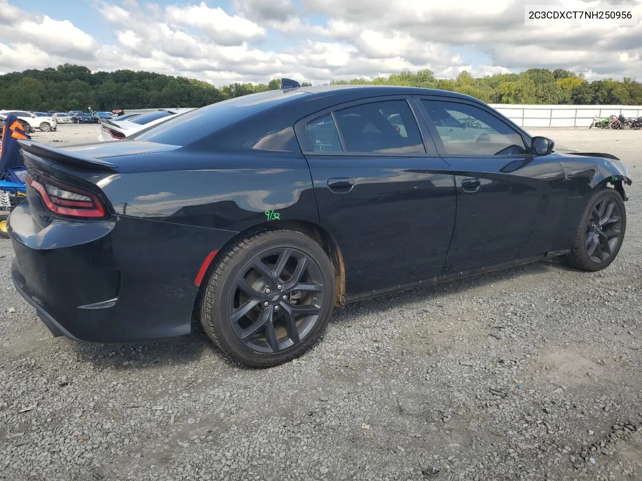 2022 Dodge Charger R/T VIN: 2C3CDXCT7NH250956 Lot: 71814274