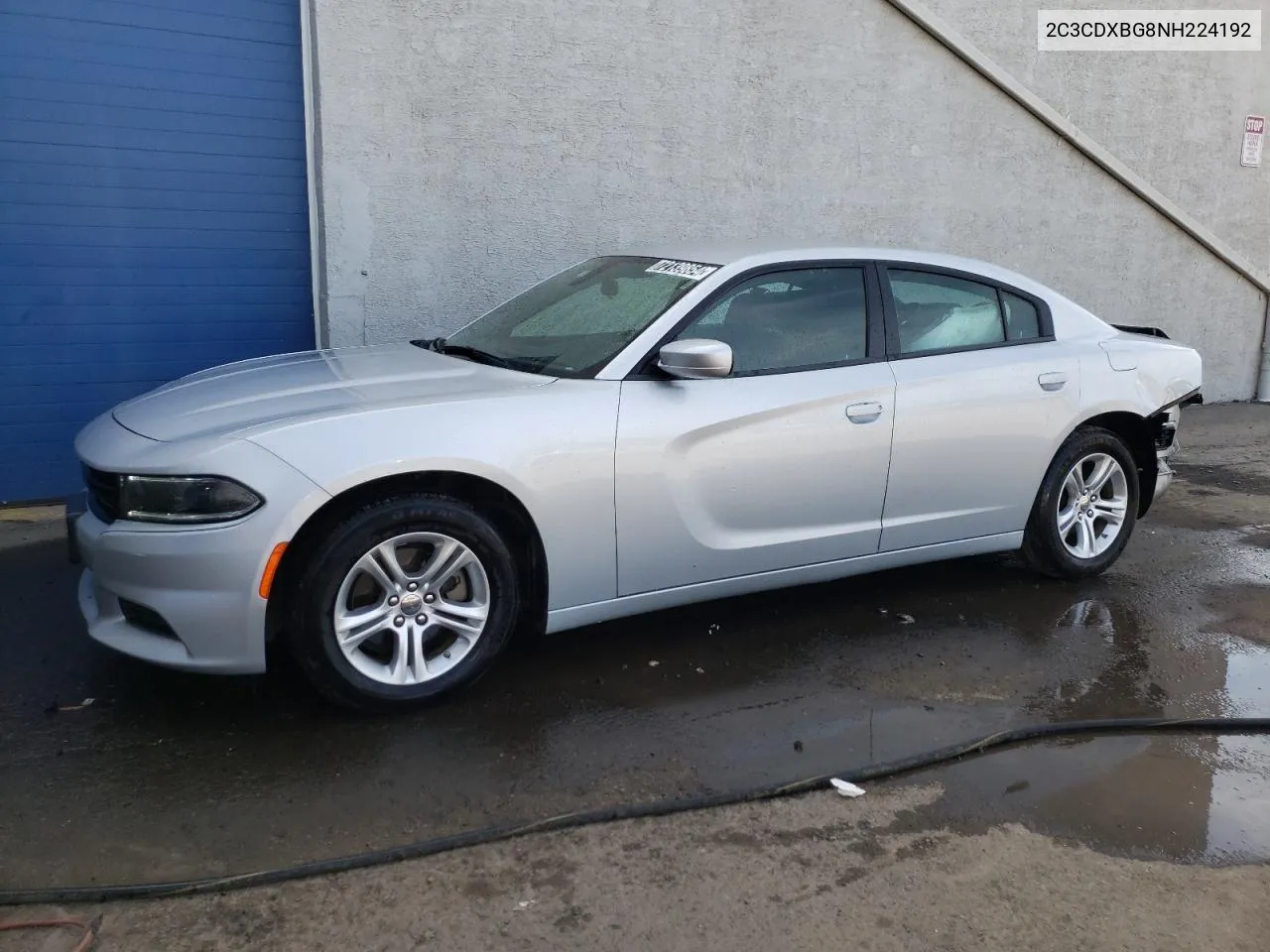 2022 Dodge Charger Sxt VIN: 2C3CDXBG8NH224192 Lot: 72139854