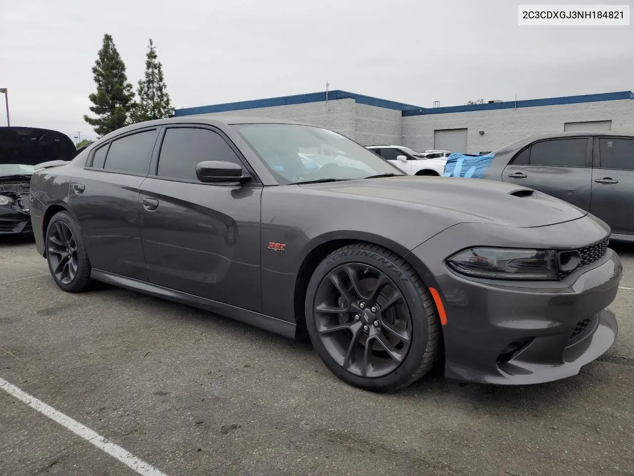 2022 Dodge Charger Scat Pack VIN: 2C3CDXGJ3NH184821 Lot: 72201024