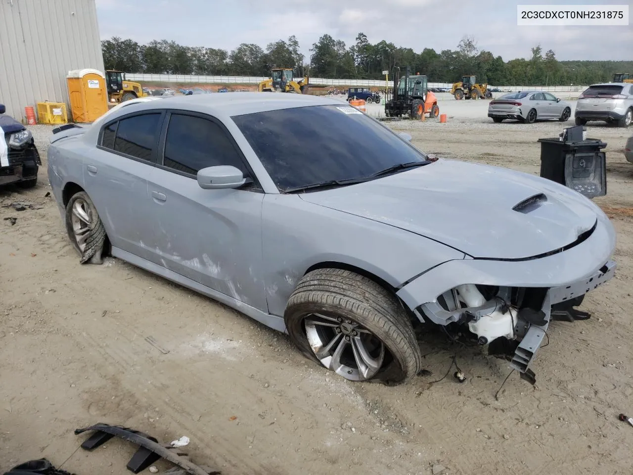 2022 Dodge Charger R/T VIN: 2C3CDXCT0NH231875 Lot: 72206694