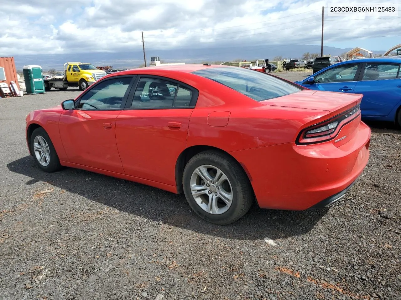 2022 Dodge Charger Sxt VIN: 2C3CDXBG6NH125483 Lot: 72290044