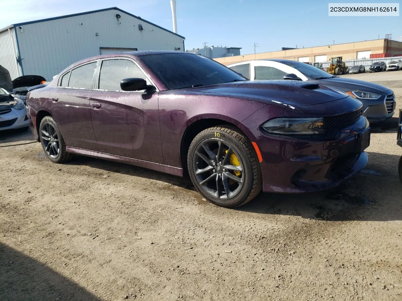 2022 Dodge Charger Gt VIN: 2C3CDXMG8NH162614 Lot: 72707834