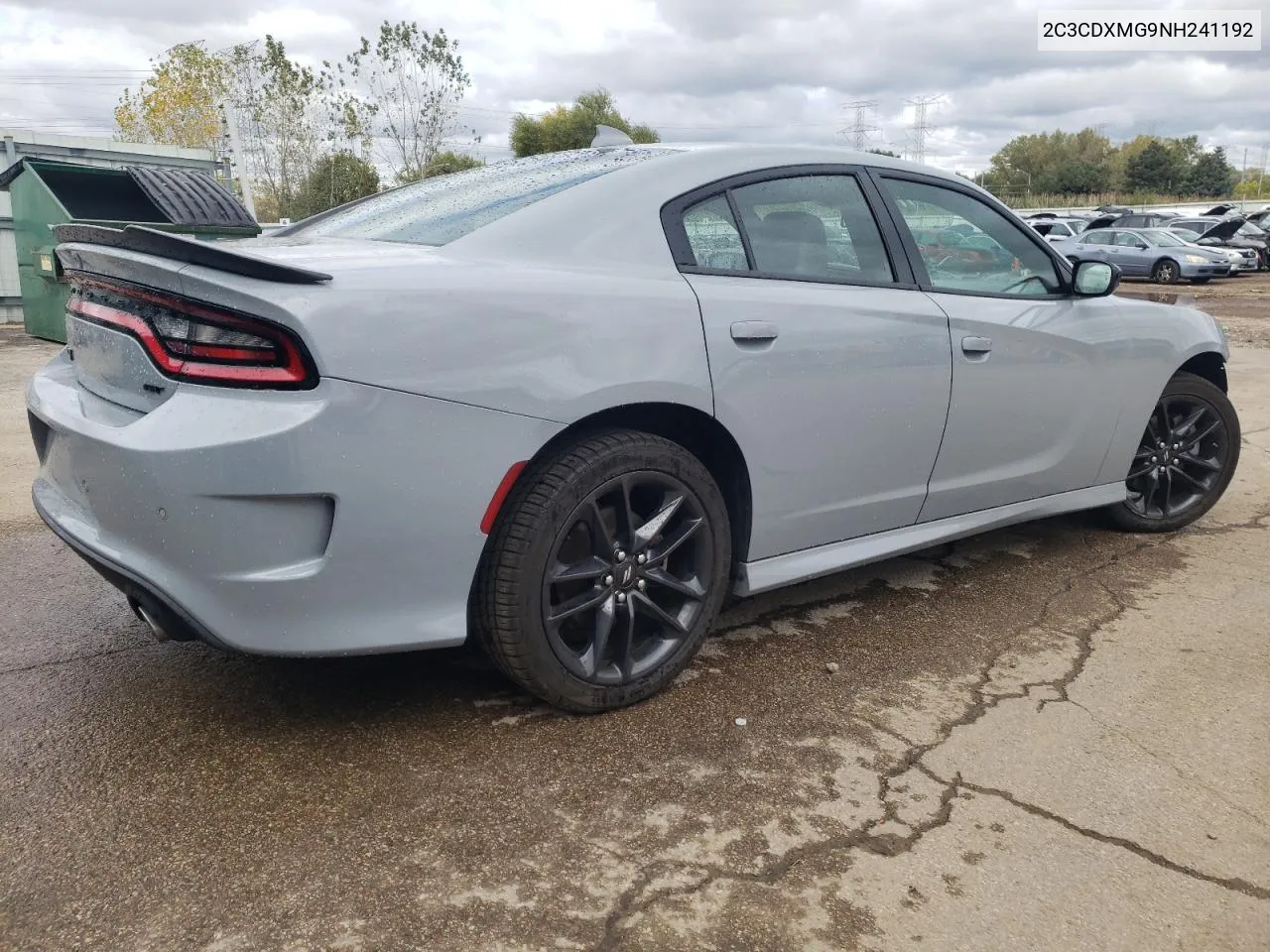 2022 Dodge Charger Gt VIN: 2C3CDXMG9NH241192 Lot: 72776964