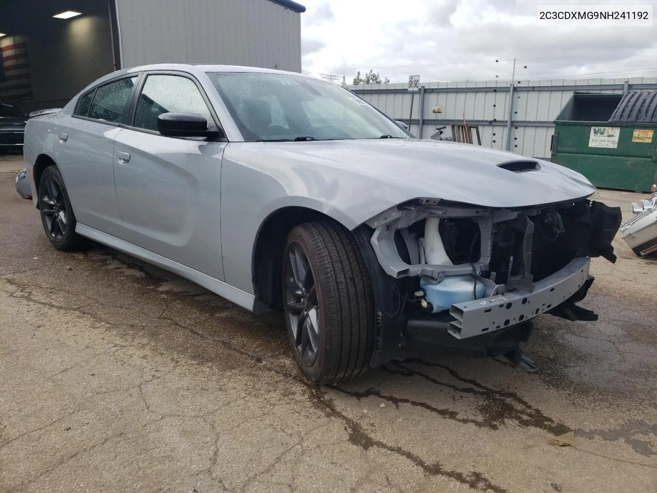 2022 Dodge Charger Gt VIN: 2C3CDXMG9NH241192 Lot: 72776964