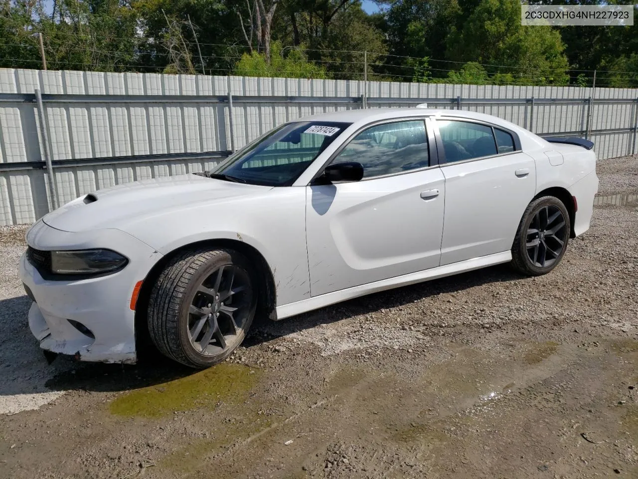 2022 Dodge Charger Gt VIN: 2C3CDXHG4NH227923 Lot: 72787424