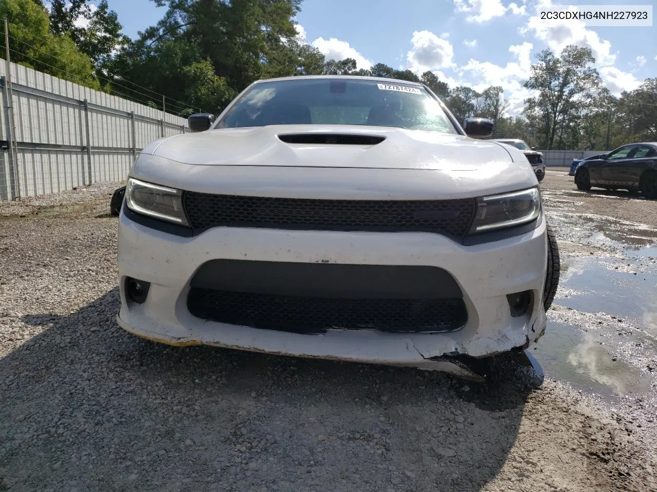 2022 Dodge Charger Gt VIN: 2C3CDXHG4NH227923 Lot: 72787424