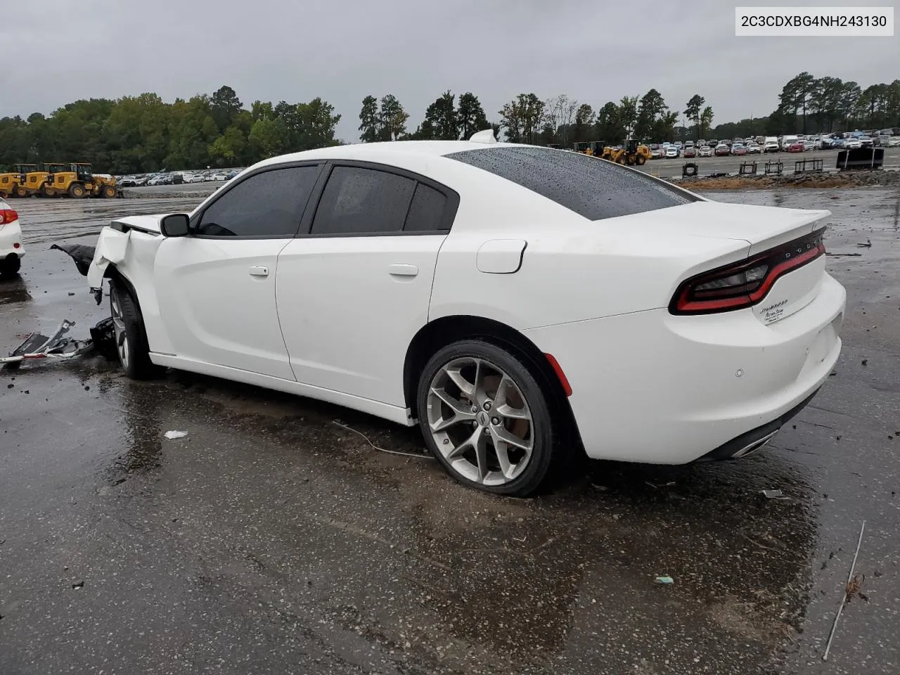 2022 Dodge Charger Sxt VIN: 2C3CDXBG4NH243130 Lot: 72901914