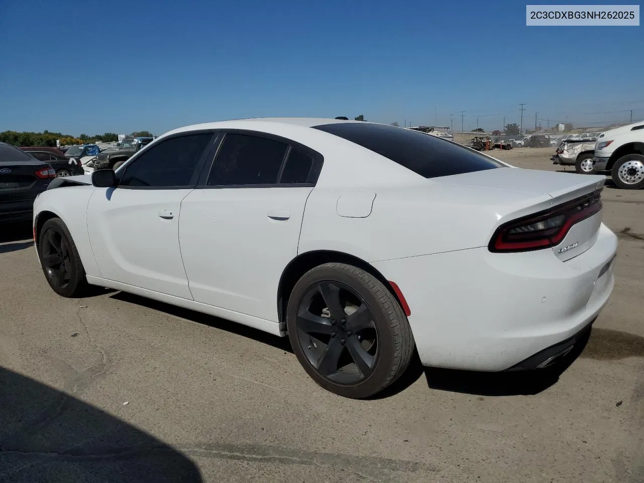 2022 Dodge Charger Sxt VIN: 2C3CDXBG3NH262025 Lot: 72921924