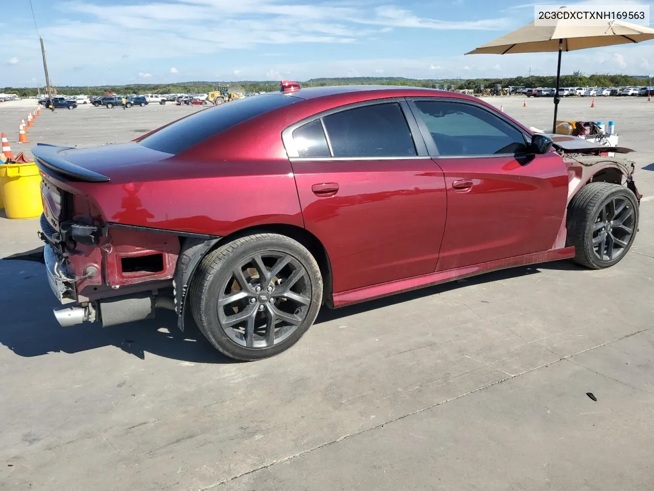 2022 Dodge Charger R/T VIN: 2C3CDXCTXNH169563 Lot: 72952834