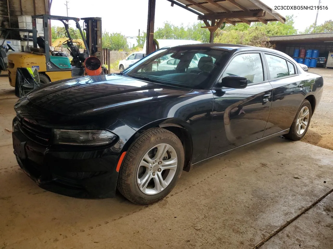 2022 Dodge Charger Sxt VIN: 2C3CDXBG5NH219516 Lot: 73062284