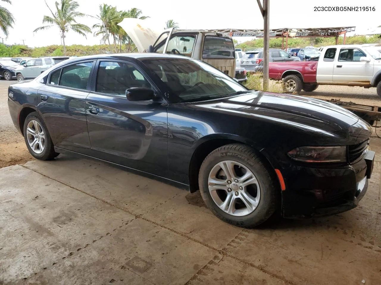 2022 Dodge Charger Sxt VIN: 2C3CDXBG5NH219516 Lot: 73062284