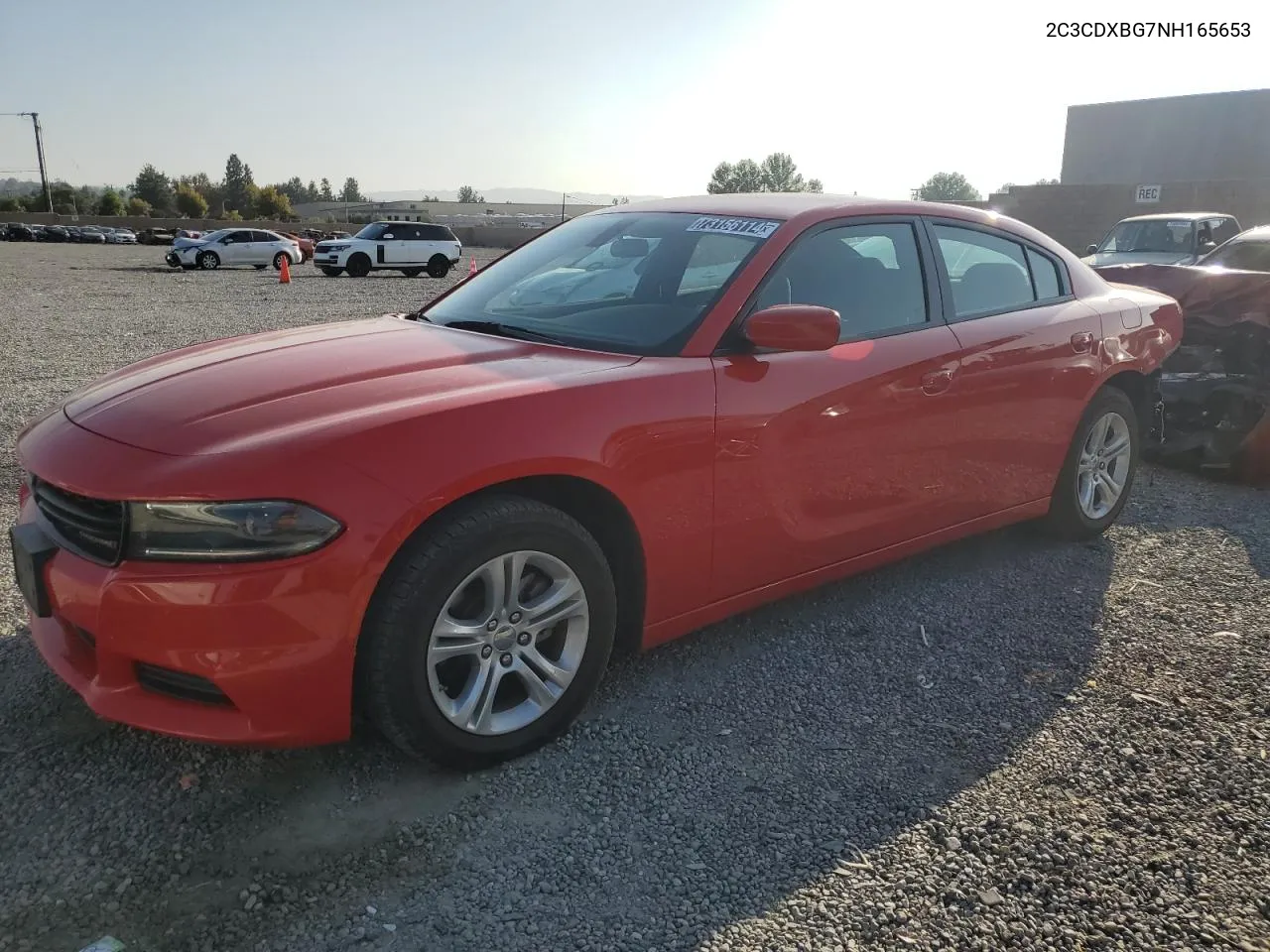 2022 Dodge Charger Sxt VIN: 2C3CDXBG7NH165653 Lot: 73156114