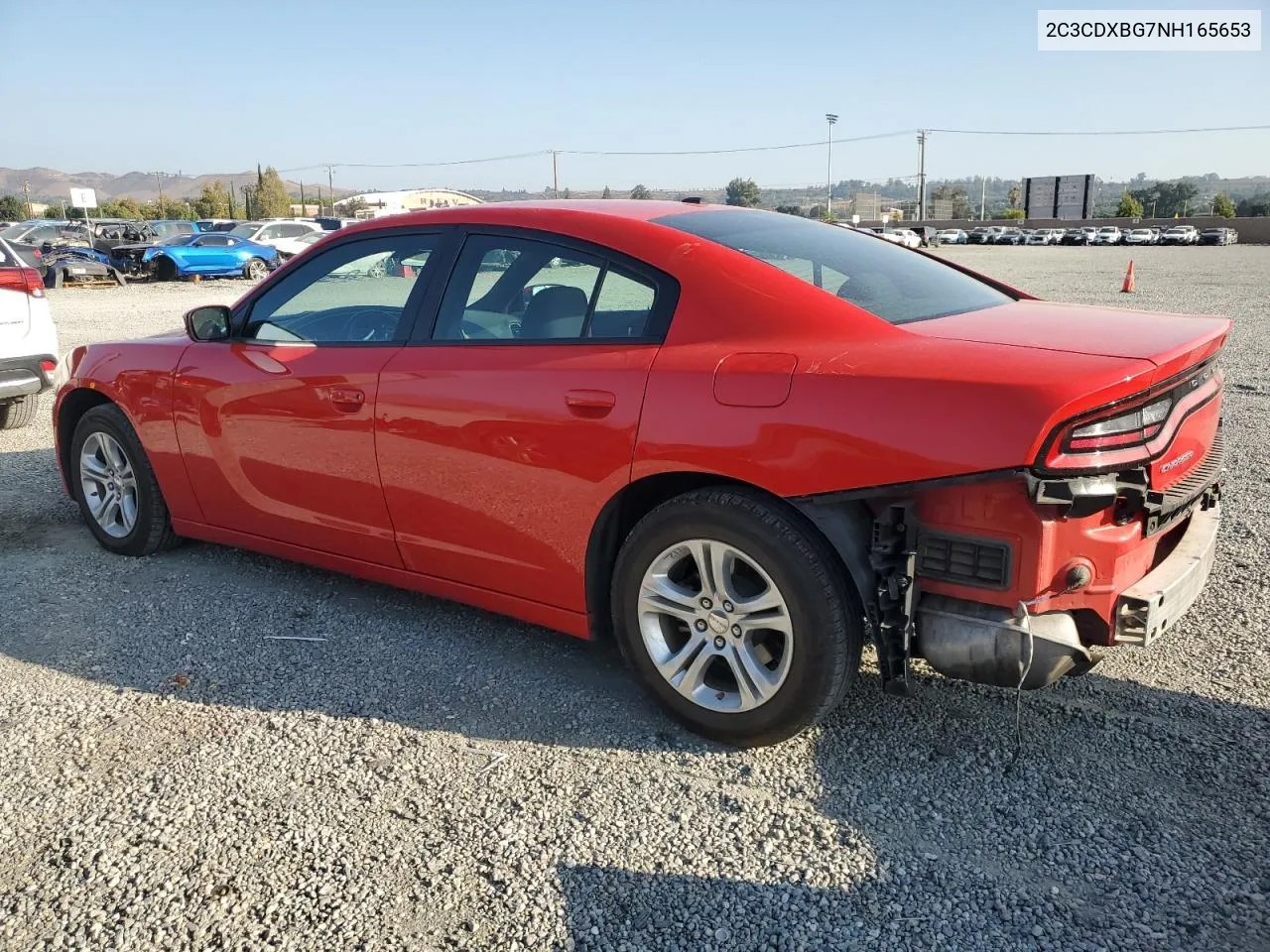 2022 Dodge Charger Sxt VIN: 2C3CDXBG7NH165653 Lot: 73156114