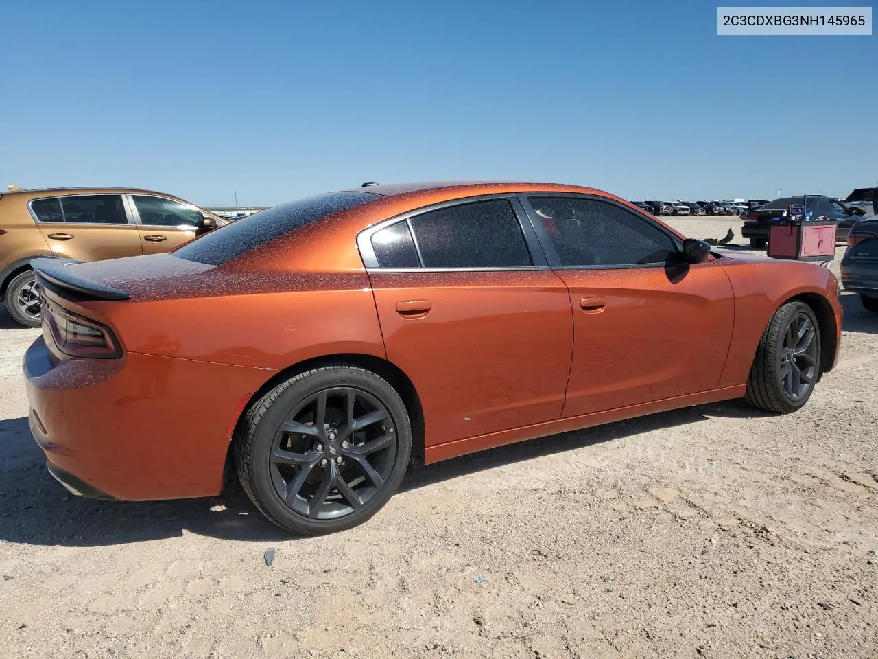 2022 Dodge Charger Sxt VIN: 2C3CDXBG3NH145965 Lot: 73204274