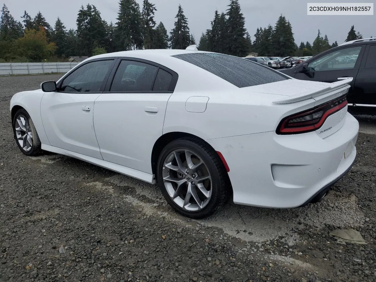 2022 Dodge Charger Gt VIN: 2C3CDXHG9NH182557 Lot: 73222814