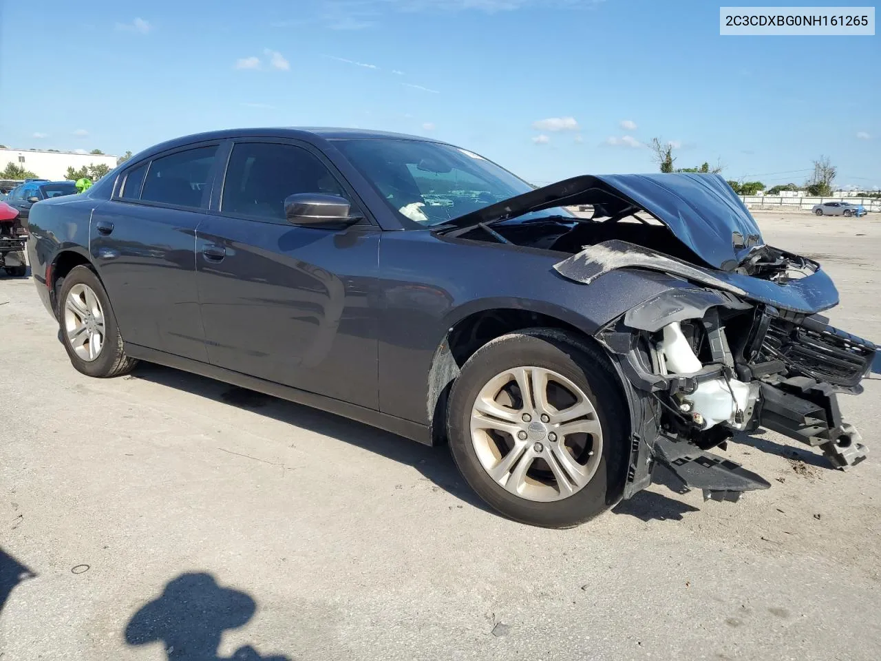 2022 Dodge Charger Sxt VIN: 2C3CDXBG0NH161265 Lot: 73895624