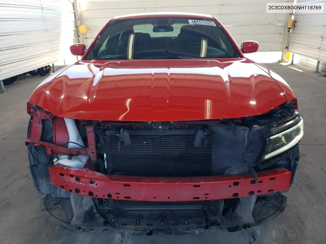 2022 Dodge Charger Sxt VIN: 2C3CDXBG0NH118769 Lot: 74488694