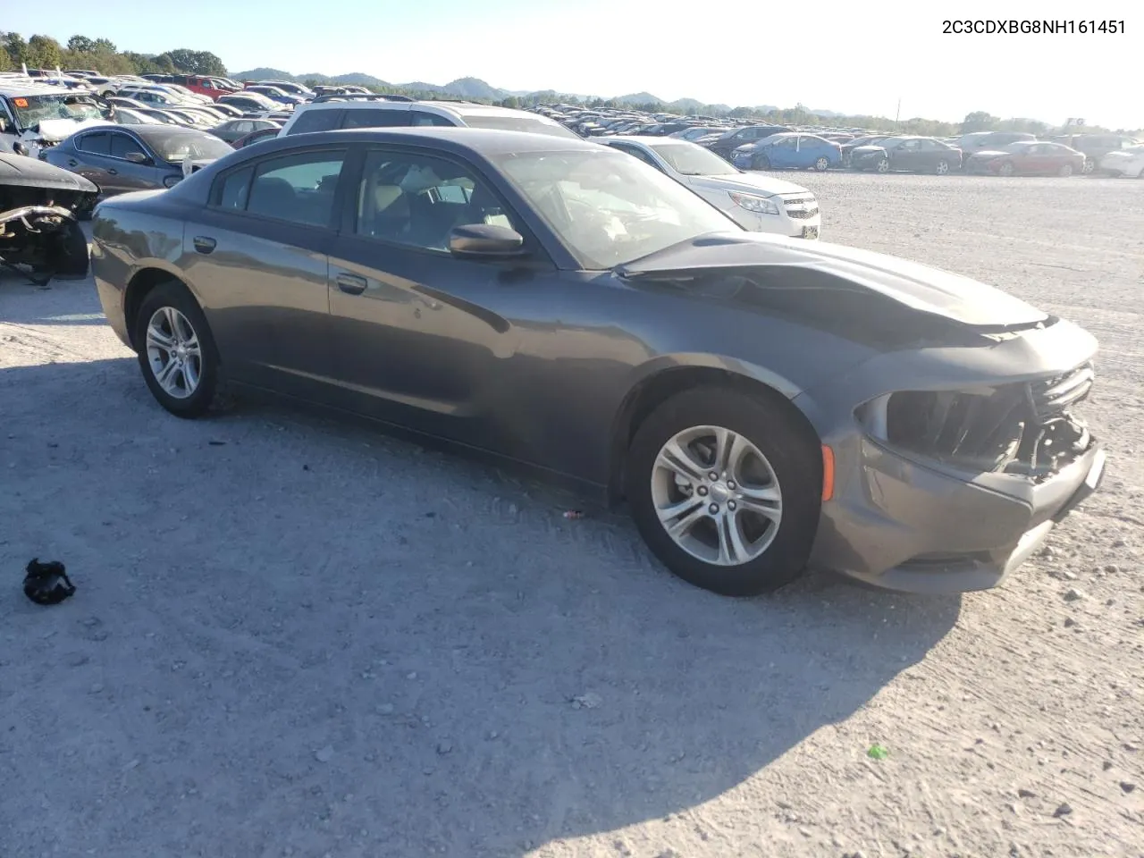 2022 Dodge Charger Sxt VIN: 2C3CDXBG8NH161451 Lot: 74617604