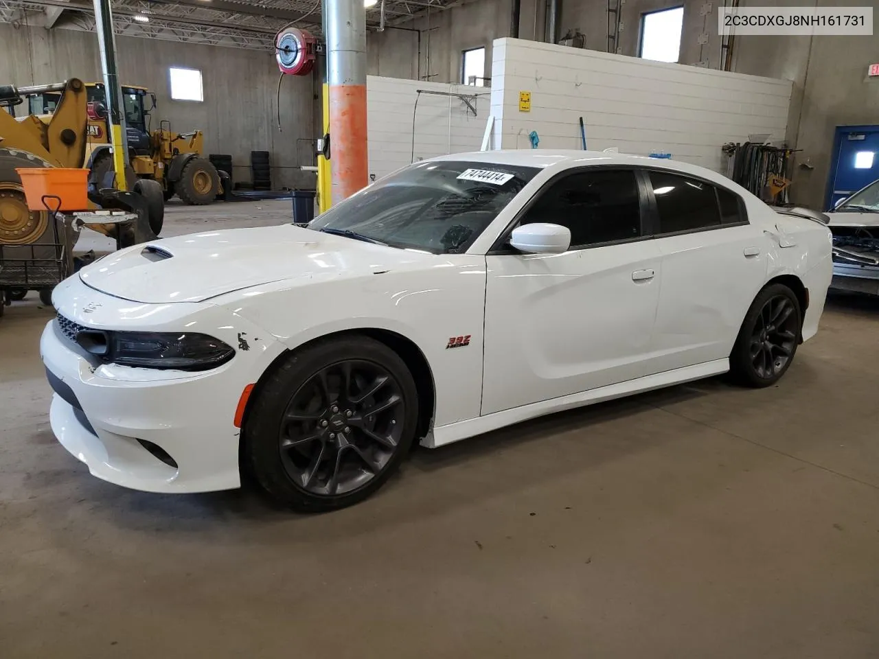 2022 Dodge Charger Scat Pack VIN: 2C3CDXGJ8NH161731 Lot: 74744414