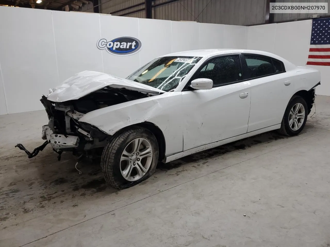 2022 Dodge Charger Sxt VIN: 2C3CDXBG0NH207970 Lot: 74821474