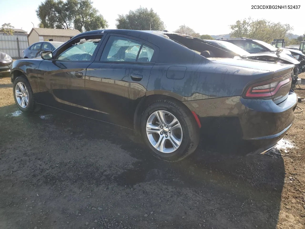 2022 Dodge Charger Sxt VIN: 2C3CDXBG2NH152437 Lot: 75233994